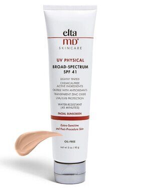 MSRP $48 – EltaMD UV Physical Water-Resistant Facial Sunscreen SPF 41 - 3 oz